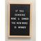 TF Publishing Heart Felt 12" x 18" Oak Wooden Letter Board
